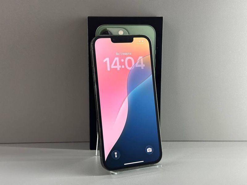 IPhone 13 Pro 256GB (Alpine Green) (Хoроший стан, Батарея - 100%) Б/У 8114 фото