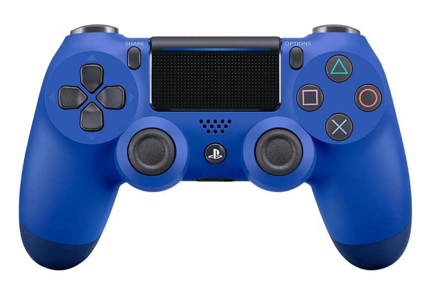 Геймпад Бездротовий Sony PlayStation 4 DualShock 4 V2 Vave Blue Б/У 7055 фото