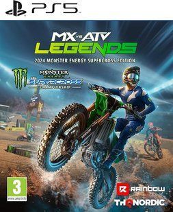 Гра Sony PlayStation 5 MX vs ATV Legends - 2024 Monster Energy Supercross Edition Російські Субтитри Б/У 8655 фото