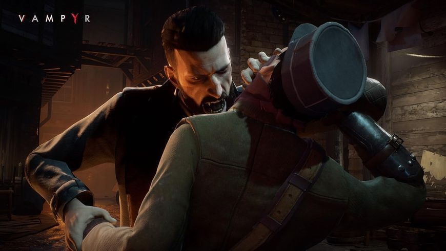 Гра Sony PlayStation 4 Vampyr Російські Субтитри Б/У 8605 фото