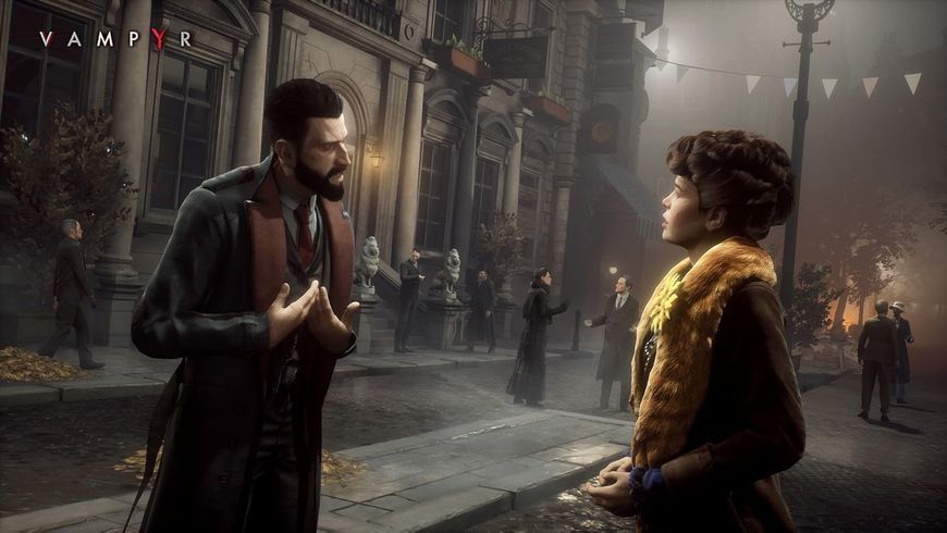 Гра Sony PlayStation 4 Vampyr Російські Субтитри Б/У 8605 фото