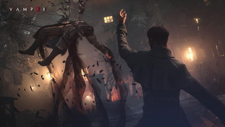 Гра Sony PlayStation 4 Vampyr Російські Субтитри Б/У 8605 фото