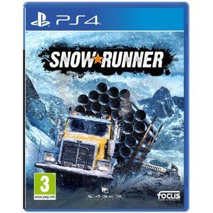Гра Sony PlayStation 4 SnowRunner Російські Субтитри Б/У 7458 фото