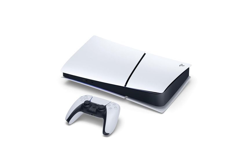 Консоль Sony PlayStation 5 Slim Digital Edition 825 GB White Б/У + Геймпад Бездротовий DualSense Б\У CFI-2116 7831 фото