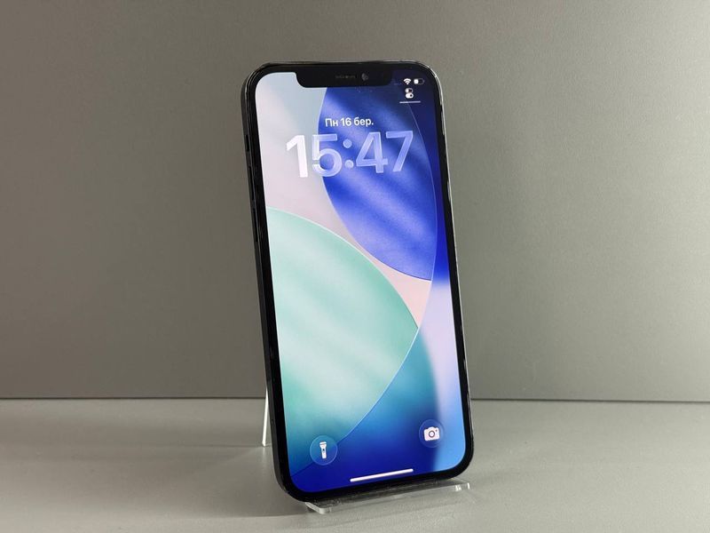 IPhone 12 Pro 128GВ (Pacific) (Уцінка, Батарея - 100%) Б/У Pacific Blue 8165 фото