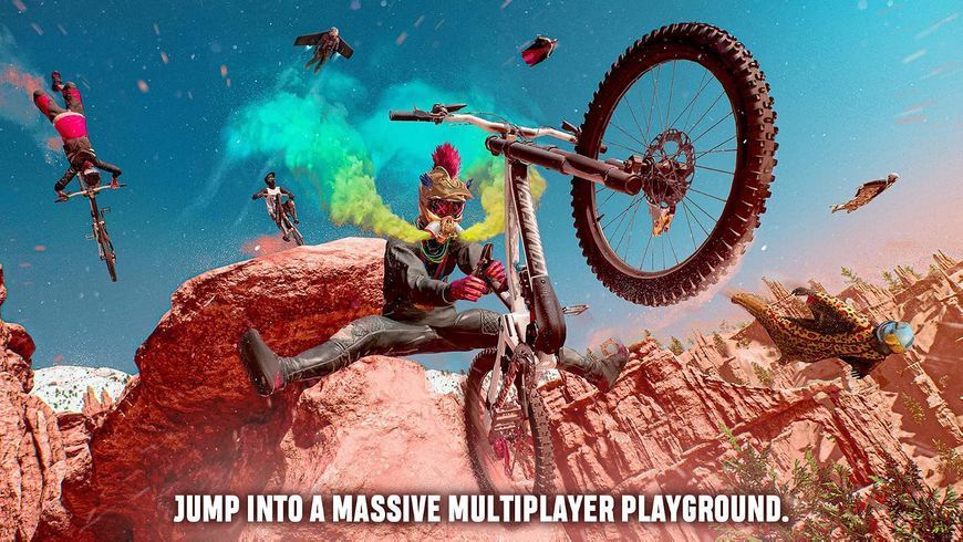 Гра Sony PlayStation 5 Riders Republic Російські Субтитри Б/У 8653 фото