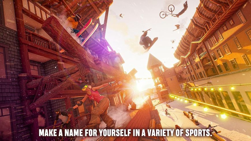 Гра Sony PlayStation 5 Riders Republic Російські Субтитри Б/У 8653 фото
