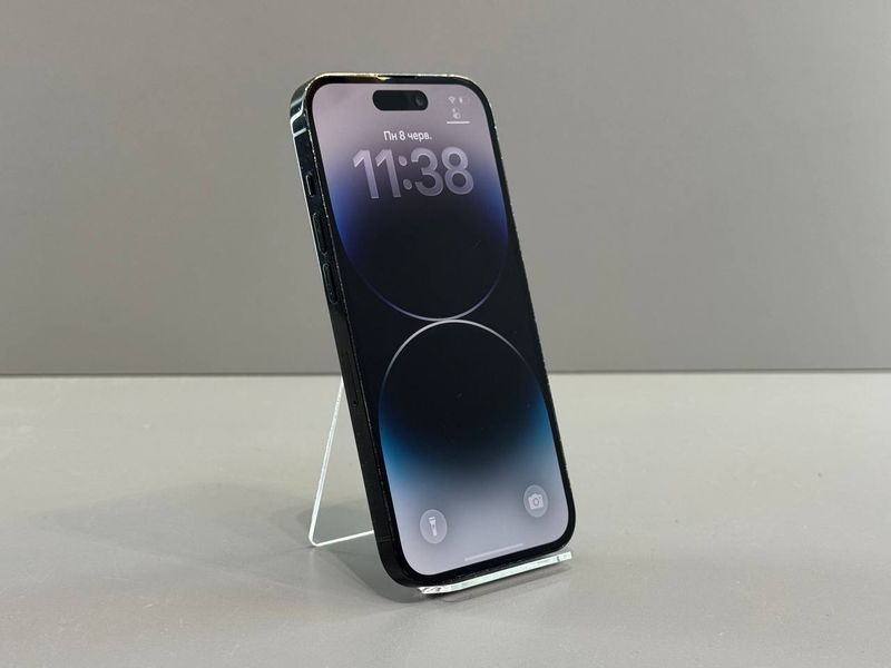 IPhone 14 Pro 256GB (Хoроший стан, Батарея - 100%) Б/У Space Black 8319 фото