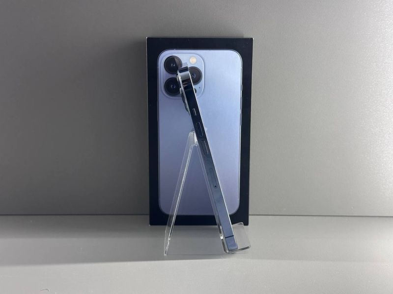 IPhone 13 Pro 128GВ (Sierra Blue) (Хoроший стан, Батарея - 100%) Б/У Sierra Blue 8017 фото