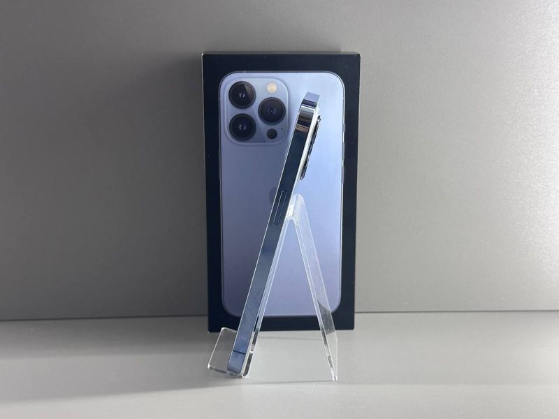 IPhone 13 Pro 128GВ (Sierra Blue) (Хoроший стан, Батарея - 100%) Б/У Sierra Blue 8017 фото