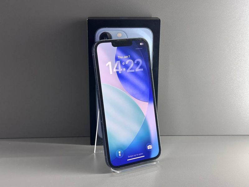 IPhone 13 Pro 128GВ (Sierra Blue) (Хoроший стан, Батарея - 100%) Б/У Sierra Blue 8017 фото