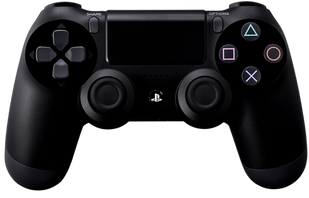 Геймпад Бездротовий Sony PlayStation 4 DualShock 4 V1 Black Б/У 565 фото