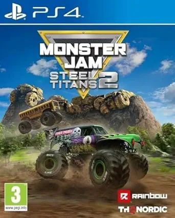 Гра Sony PlayStation 4 Monster Jam Steel Titans 2 Англійська Версія Б/У 9856 фото