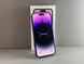IPhone 14 Pro 128GB (Deep Purple) (Xoроший стан, Батарея - 83%) Б/У 8231 фото 2