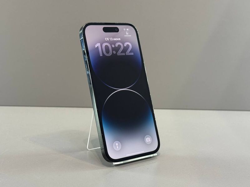 IPhone 14 Pro e-sim 128 GB (Хoроший стан, Батарея - 100%) Б/У Space Black 8486 фото