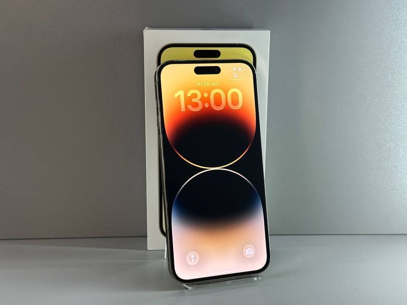 IPhone 14 Pro Max 128GB (Gold) (Хороший стан, Батарея - 84%) Б/У 8105 фото