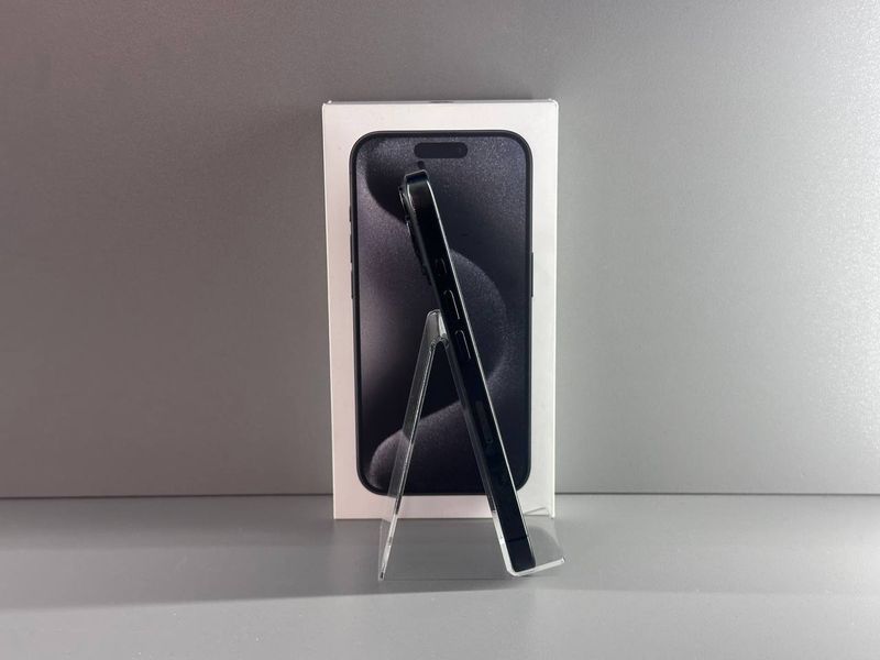 IPhone 15 Pro 128GB (Black Titanium) (Xороший стан, Батарея - 81%) Б/У Black Titanium 8112 фото IPhone 15 Pro 128GB (Black Titanium) (Xороший стан, Батарея - 81%) Б/У Black Titanium 8112 фото
