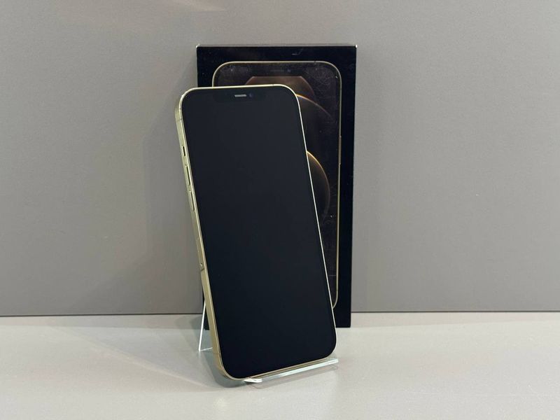 IPhone 12 Pro Max 128 GB (Хoроший стан, Батарея - 100%) Б/У Gold 8517 фото