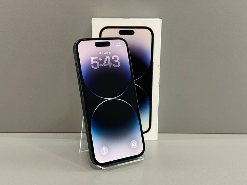 IPhone 14 Pro 128GВ (Хoроший стан, Батаpея - 100%) Space Black 8459 фото