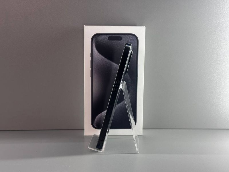 IPhone 15 Pro 128GB (Black Titanium) (Xороший стан, Батарея - 81%) Б/У Black Titanium 8112 фото IPhone 15 Pro 128GB (Black Titanium) (Xороший стан, Батарея - 81%) Б/У Black Titanium 8112 фото
