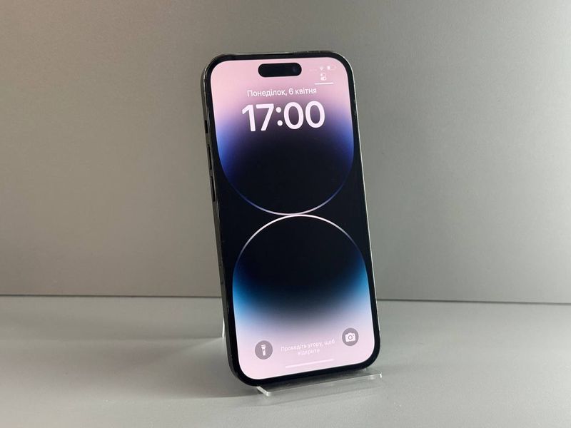 IPhone 14 Pro 128GB (Sраce Black) (Xoроший стан, Батарея - 87%) Б/У Space Black 8252 фото