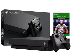 Microsoft Xbox One X 1Tb + UFC 3