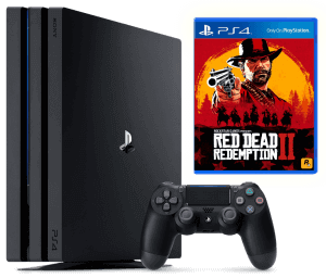 Sony Playstation 4 PRO 1Tb CUH-71** (Б.У) + Red Dead Redemption 2