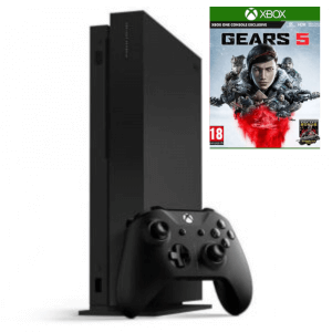 Б.У. Microsoft Xbox One X 1Tb + Gears 5