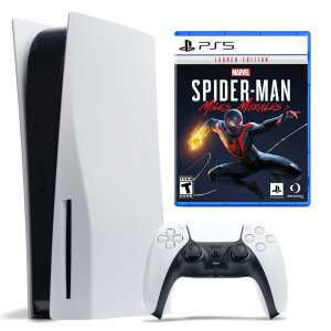 Б.У. Sony PlayStation 5 + Marvel's Spider-Man: Miles Morales (PS5)