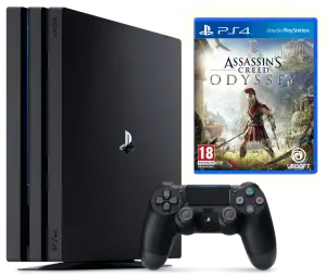 Б.У. Sony Playstation 4 PRO 1Tb CUH-71** + Assassin's Creed Odyssey
