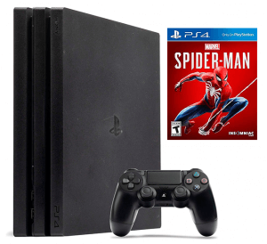 Б.У. Sony Playstation 4 PRO 1Tb CUH-72** + Marvel's Spider-Man