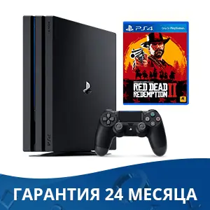 Sony Playstation 4 PRO 1Tb + Red Dead Redemption 2