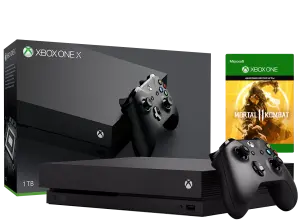 Microsoft Xbox One X 1Tb + Mortal Kombat 11