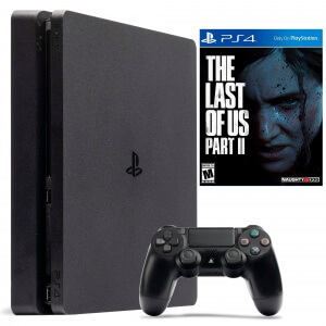 Б.У. Sony Playstation 4 Slim 1Tb + The Last of Us Part II