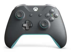 Джойстик Microsoft Xbox One S 3.5mm OEM (Grey/Blue)
