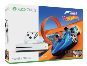 Microsoft Xbox One S 500Gb + Forza Horizon 3 + HotWheels + Xbox Live Gold (6 месяцев)