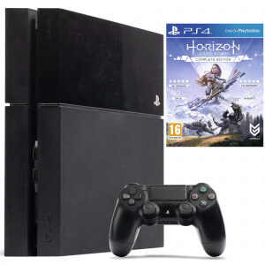 Б.У. Sony Playstation 4 Fat 500Gb (PS4) + Horizon Zero Dawn Complete Edition