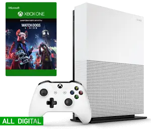 Microsoft Xbox One S 1Tb All-Digital Edition + Watch Dogs Legion