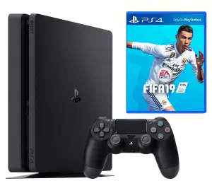 Sony Playstation 4 Slim 500Gb (Б.У) + FIFA 19