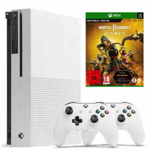 Б.У. Microsoft Xbox One S 500Gb + Mortal Kombat 11 Ultimate