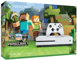 Microsoft Xbox One S 500Gb + Minecraft