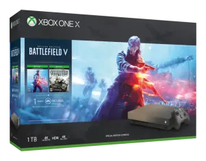 Microsoft Xbox One X Gold Rush Special Edition Battlefield™ V Bundle