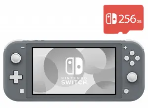 Nintendo Switch Lite (Gray) + Micro SD 256Gb + 40 Игр В Комплекте