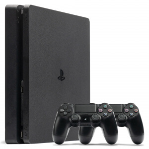 Б.У. Sony Playstation 4 Slim 500Gb + Dualshock 4 (Black)