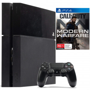 Б.У. Sony Playstation 4 Fat 500Gb (PS4) + Call of Duty Modern Warfare