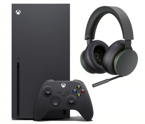 Microsoft Xbox Series X 1TB (Б.У) + Xbox Wireless Headset (Б.У)