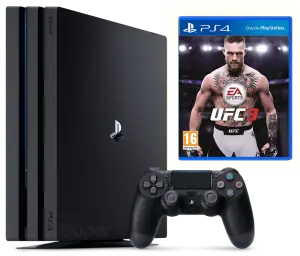 Б.У. Sony Playstation 4 PRO 1Tb + UFC 3