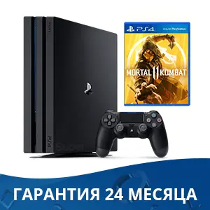 Sony Playstation 4 PRO 1Tb + Mortal Kombat 11