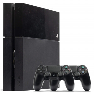 Б.У. Sony Playstation 4 Fat Глянцевая 1Tb  + Dualshock 4 (PS4)