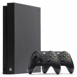 Б.У. Microsoft Xbox One X 1Tb + Джойстик